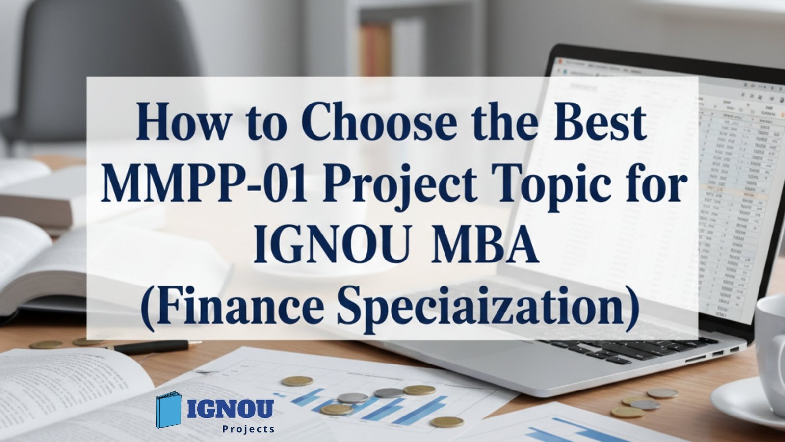 How to Choose the Best MMPP-01 Project Topic for IGNOU MBA (Finance Specialization)