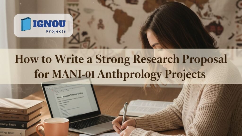 Strong Research Proposal for MANI-01 Anthropology Projects