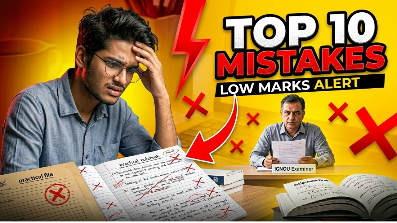 Top 10 Common Errors in IGNOU Lab File Writing (Avoid These Mistakes)