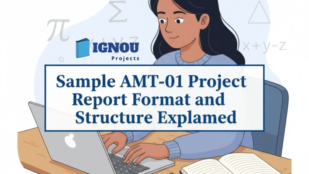 Sample AMT-01 Project Report Format