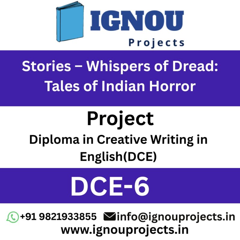 DCE-6 Stories – Whispers of Dread: Tales of Indian Horror
