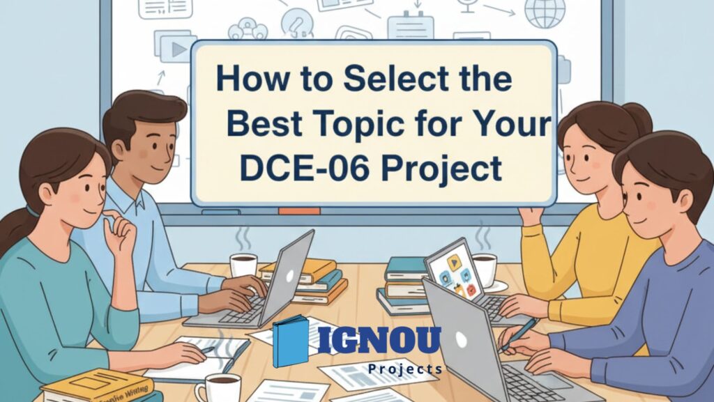 Best Topic for Your DCE-06 Project