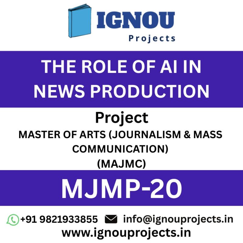 MJMP-20 THE ROLE OF AI IN NEWS PRODUCTION