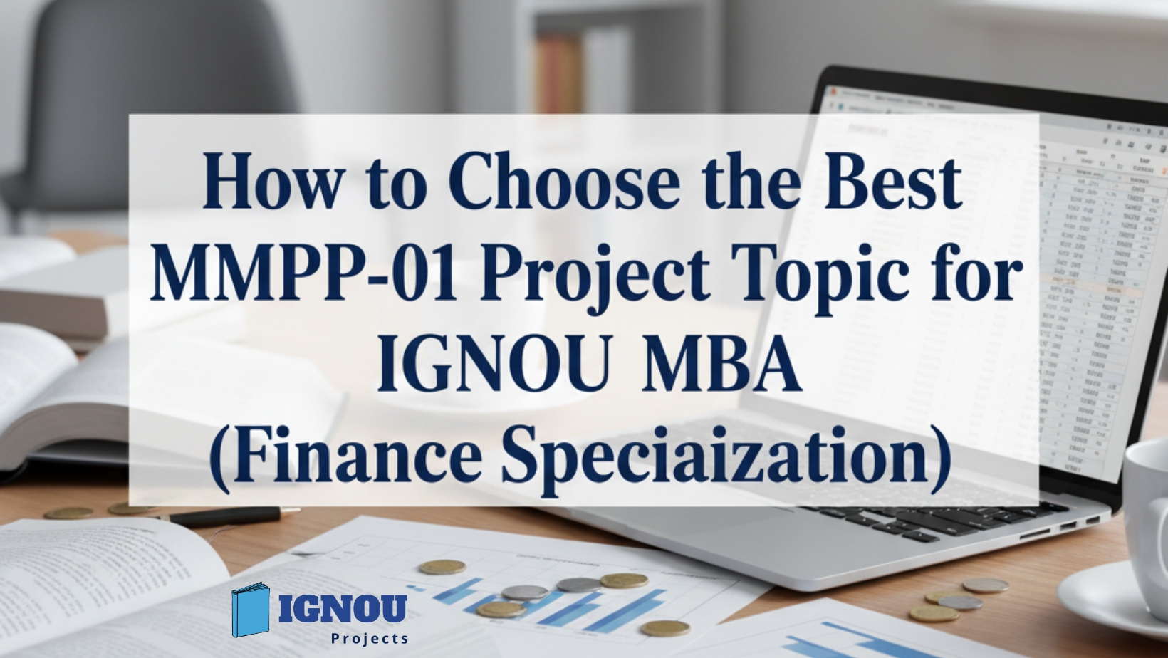 How to Choose the Best MMPP-01 Project Topic for IGNOU MBA (Finance Specialization)
