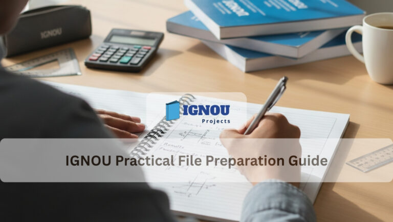 IGNOU Practical File Preparation Guide