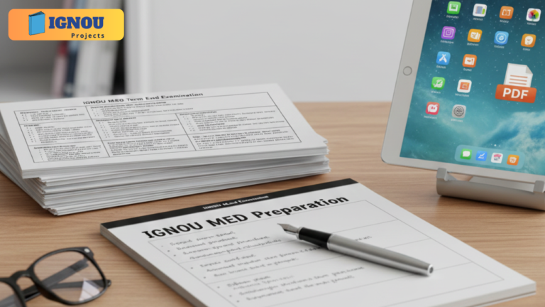 IGNOU M.Ed Previous Year Question Papers PDF – Free Download for Students