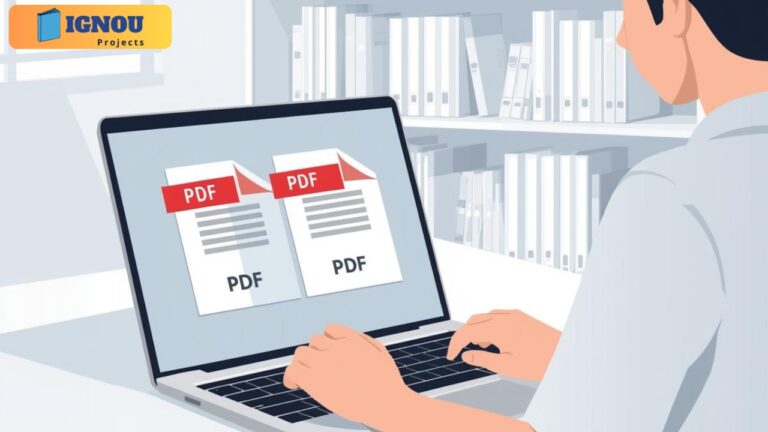 IGNOU Study Material 2025: How to Download Books PDF Course-Wise