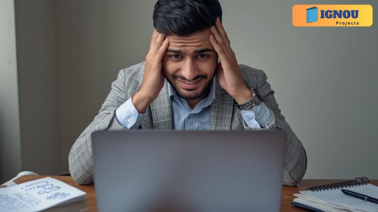 IGNOU Assignment Marks Missing – Step-by-Step Fix