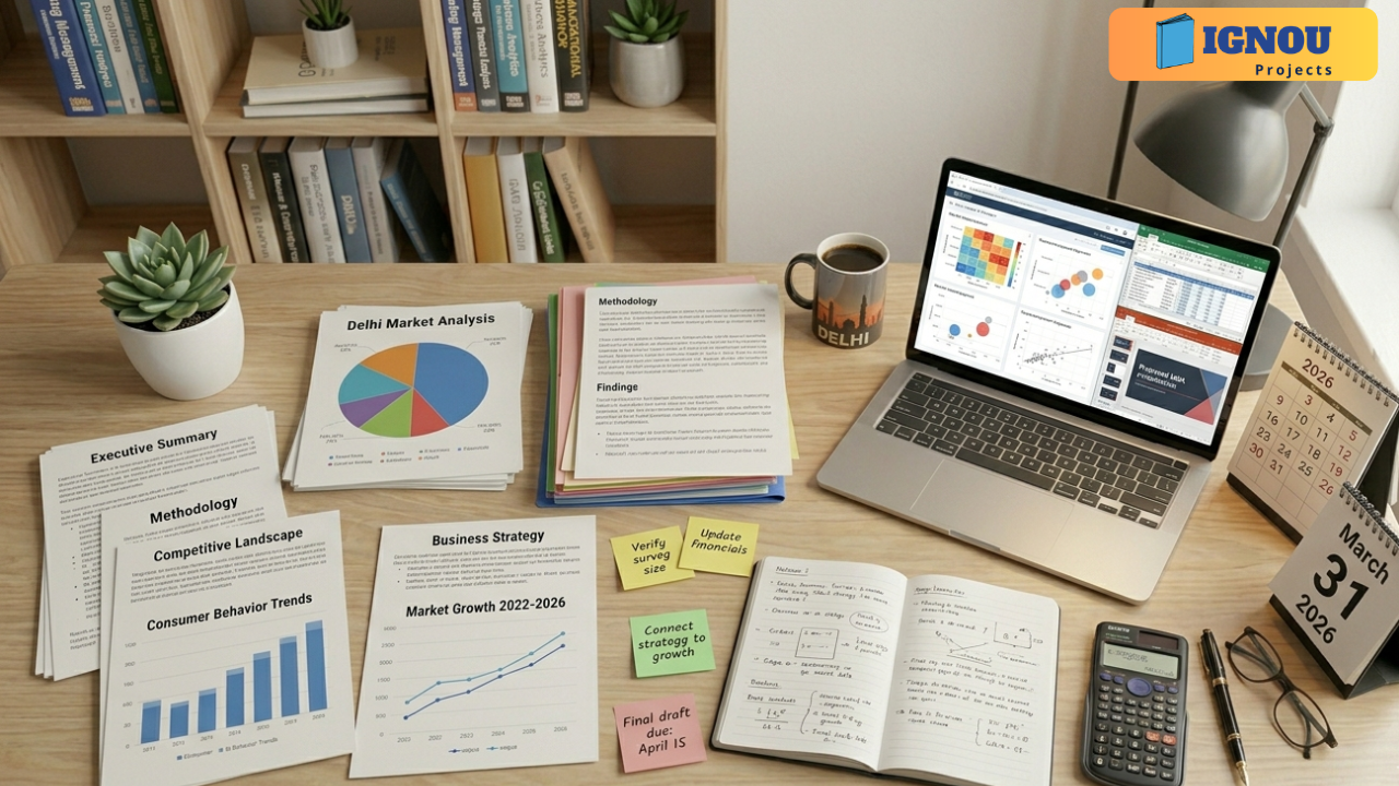 How to Make IGNOU MBA Project Report Step by Step Guide 2026