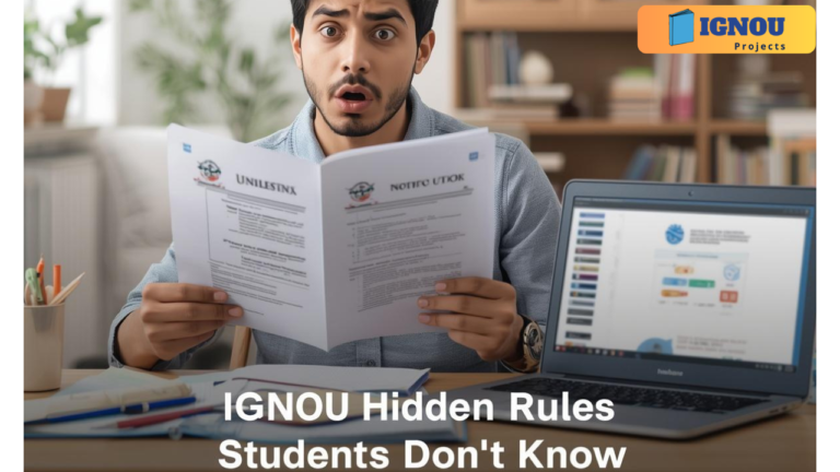 IGNOU Hidden Rules Students Don’t Know
