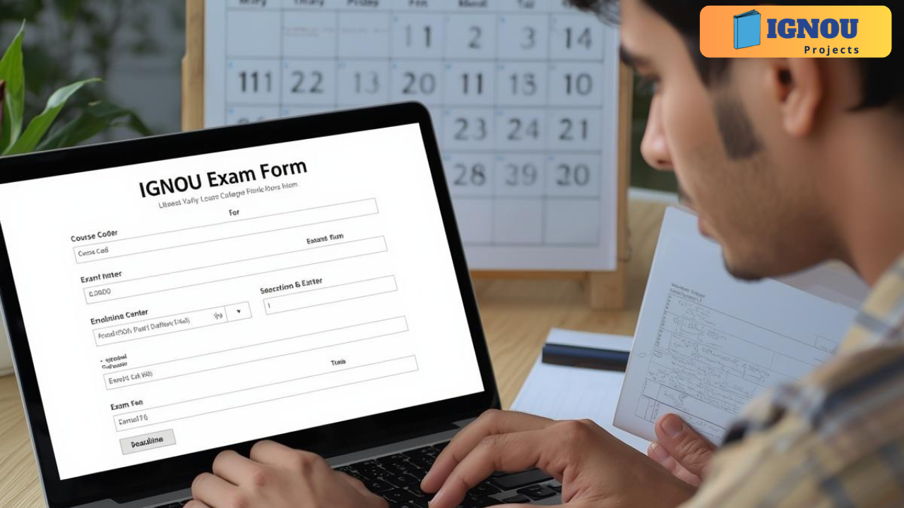 IGNOU Exam Form Filling Process 2026 (With Late Fee Rules)