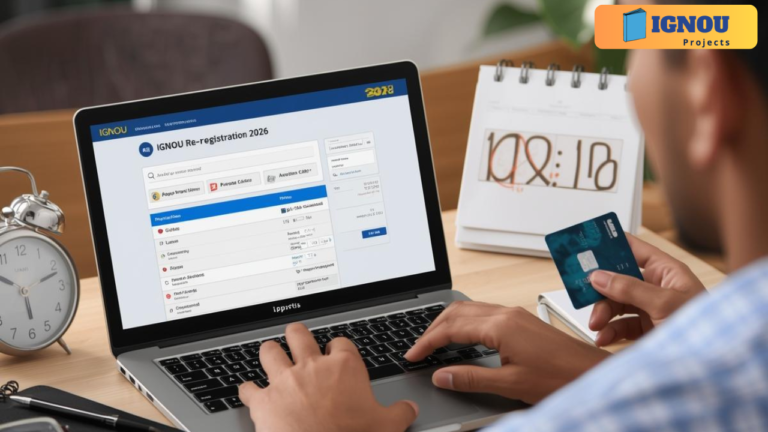 IGNOU Re-Registration Last Date 2026 – Deadline, Fees & Official Process