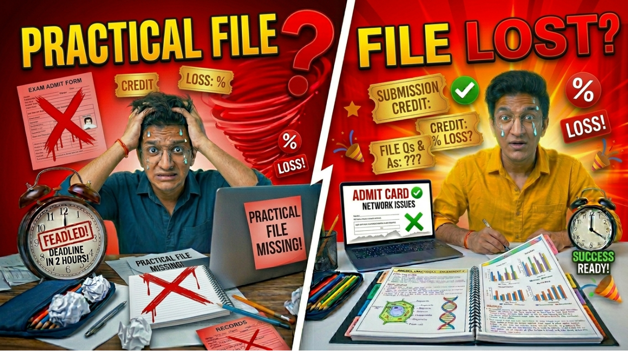 IGNOU Practical File Lost – What Should You Do (2026 Solution Guide)