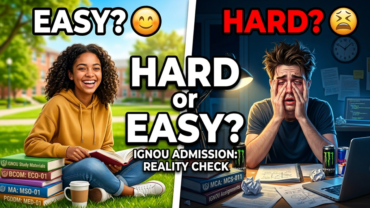 Is IGNOU Hard or Easy? Real Truth for Students 2026
