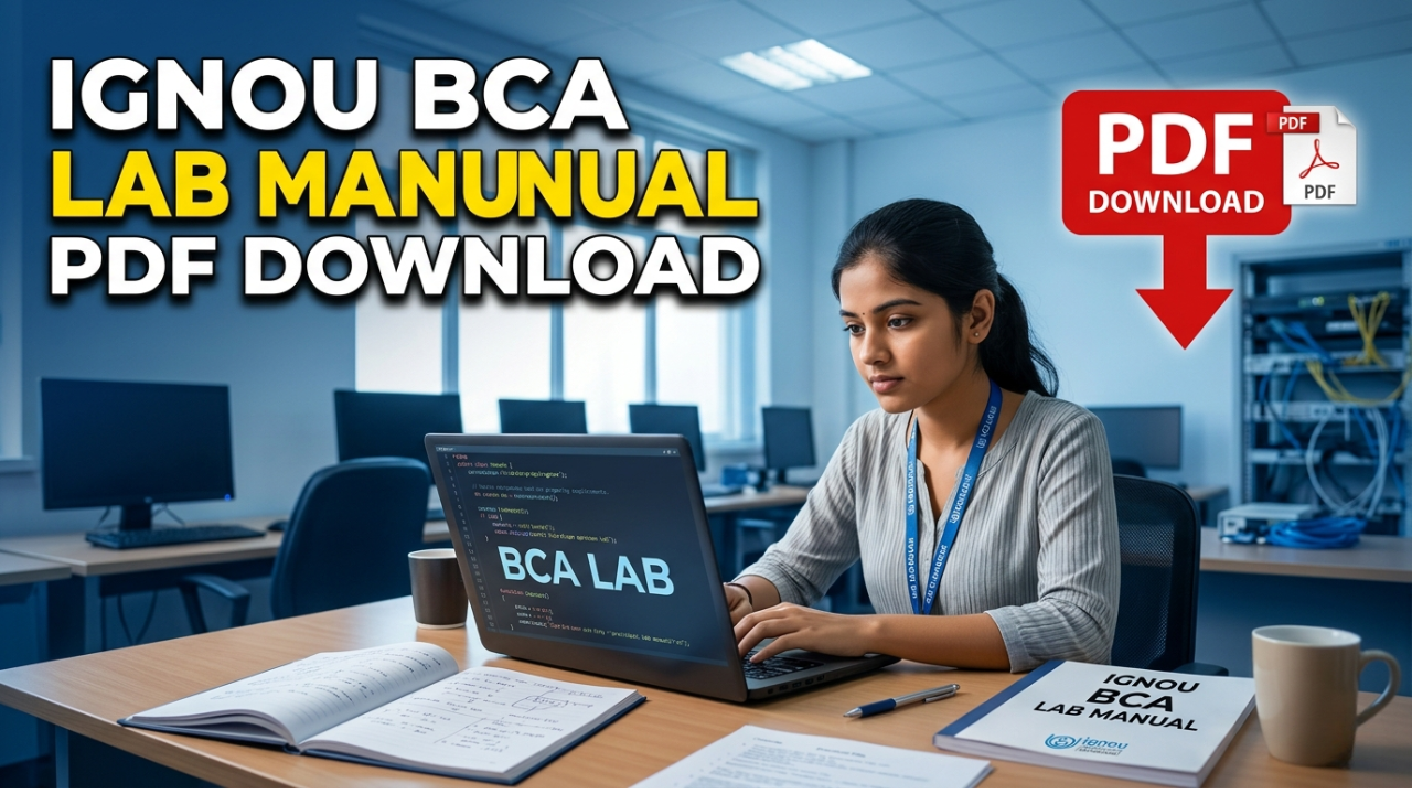 IGNOU BCA Lab Manual PDF Download 2026: BCSL Practical Manuals, Format, Viva Questions and Exam Guide